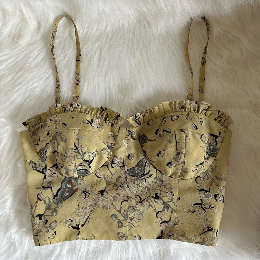 Yellow Bustier